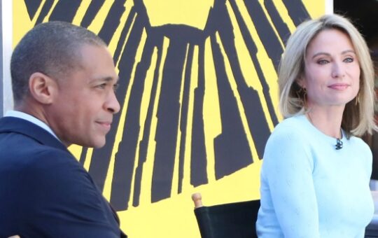 Amy Robach and T.J. Holmes