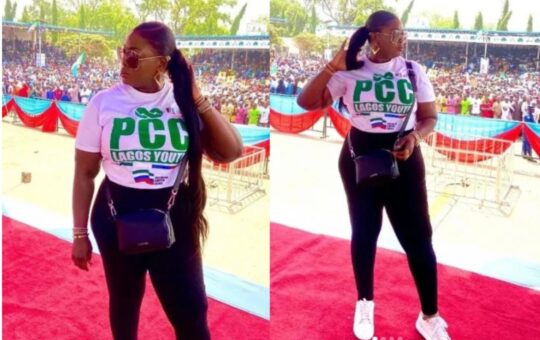 'Another comedy show' Fans slam Eniola Badmus as she gears up for Tinubu's Nasarawa rally