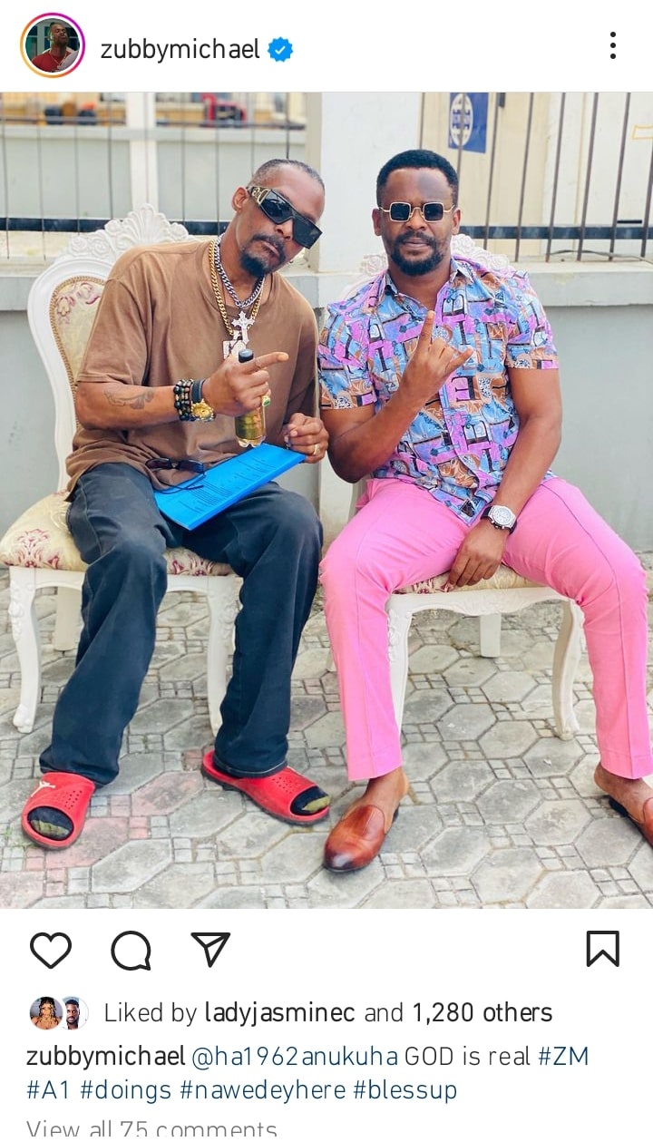 Zubby Michael and Hanks Anuku