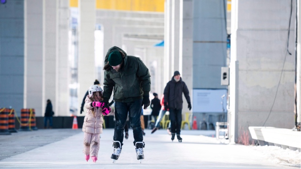 bentway skate trail