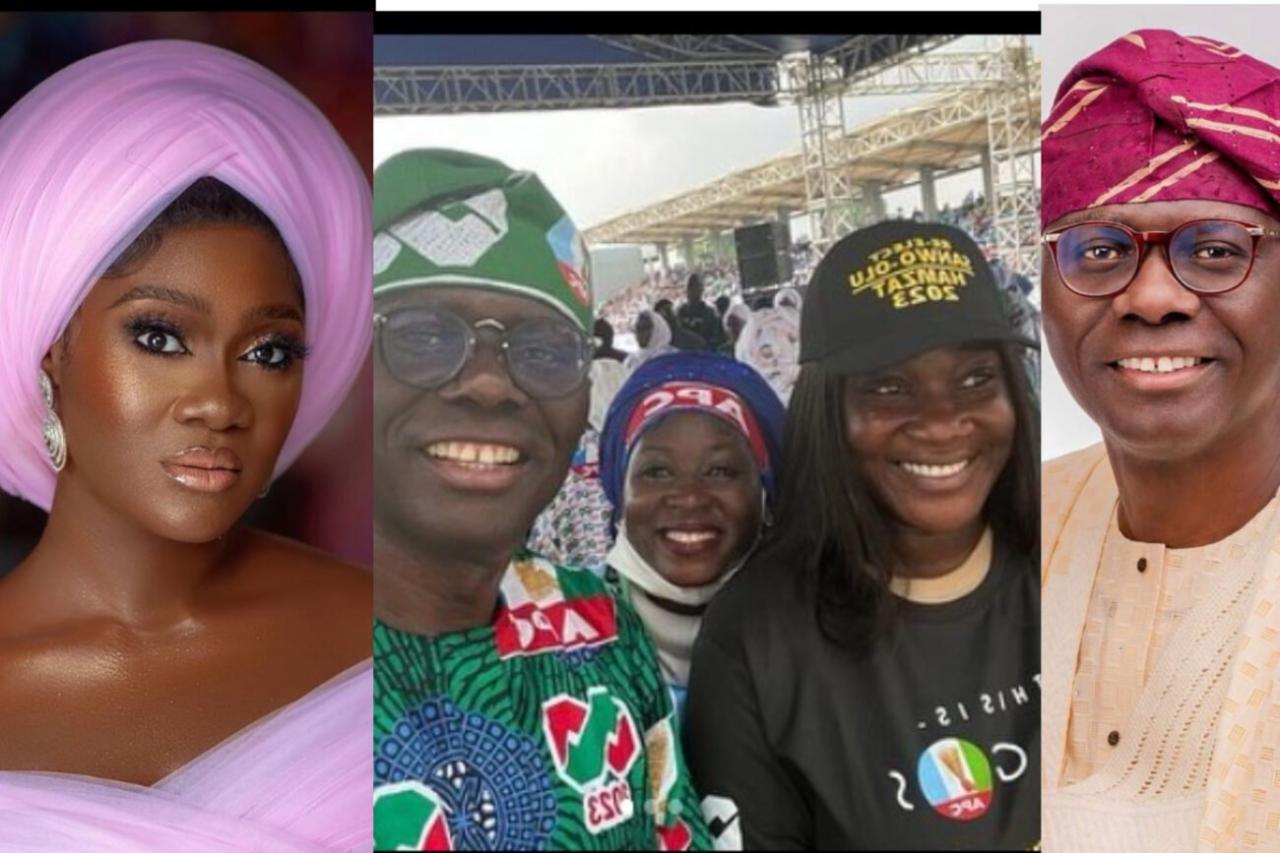 'Ask him who gave the orders' Mercy Johnson under fire for endorsing Governor Sanwo-Olu for second term