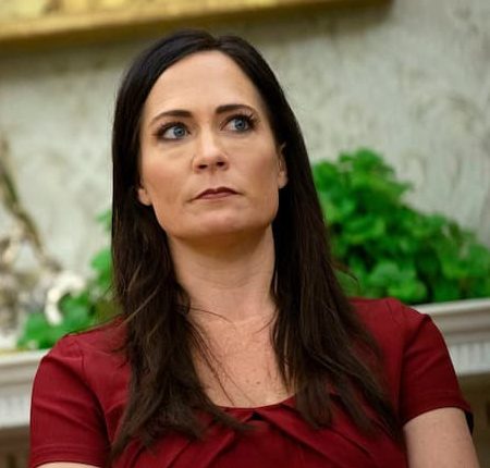 A photo of Stephanie Grisham