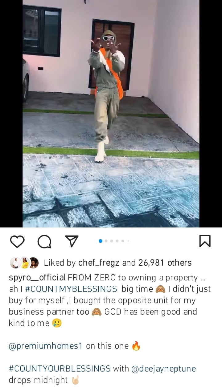 "From zero to owning a Property" Singer Spyro buys two mansions for himself and his business partner 1 Spyro buys two houses