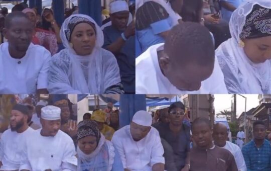 Mide Martins celebrates mother's remembrance