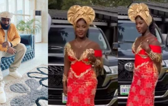 Harrysong celebrates wife's birthday