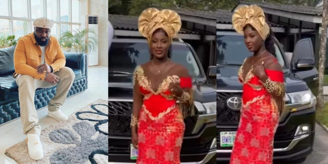 Harrysong celebrates wife's birthday