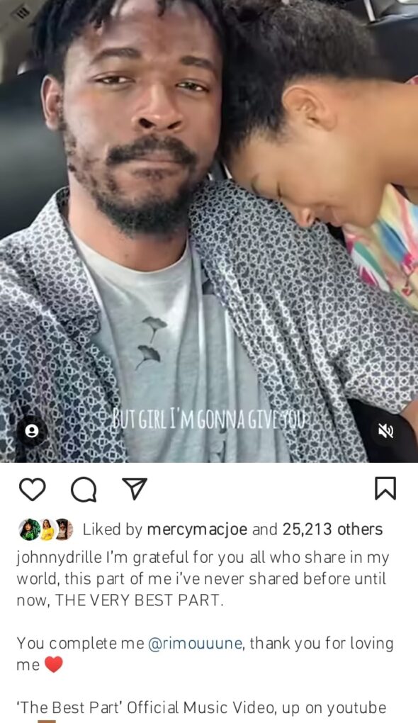 Johnny Drille speaks out on his marriage to Rima Tahini