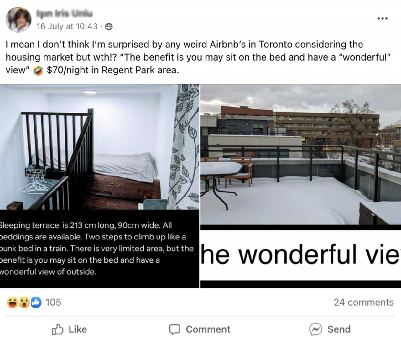 toronto airbnb