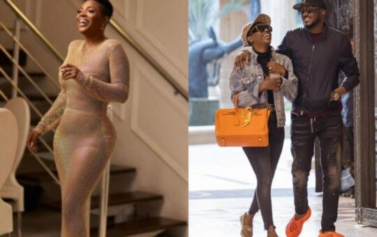 Fans react to Annie Idibia assurance to 2baba