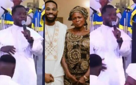 Pastor Genesis explains meaning behind D'banj's cash gift to woman