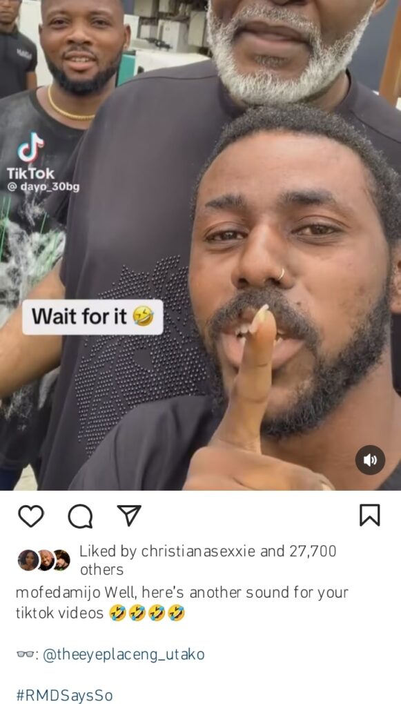 RMD reacts to video of him embarrassing a fan