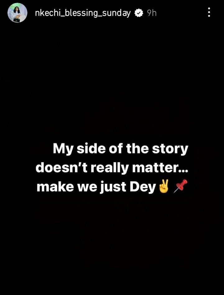 Nkechi Blessing confirms breakup with Xxssive