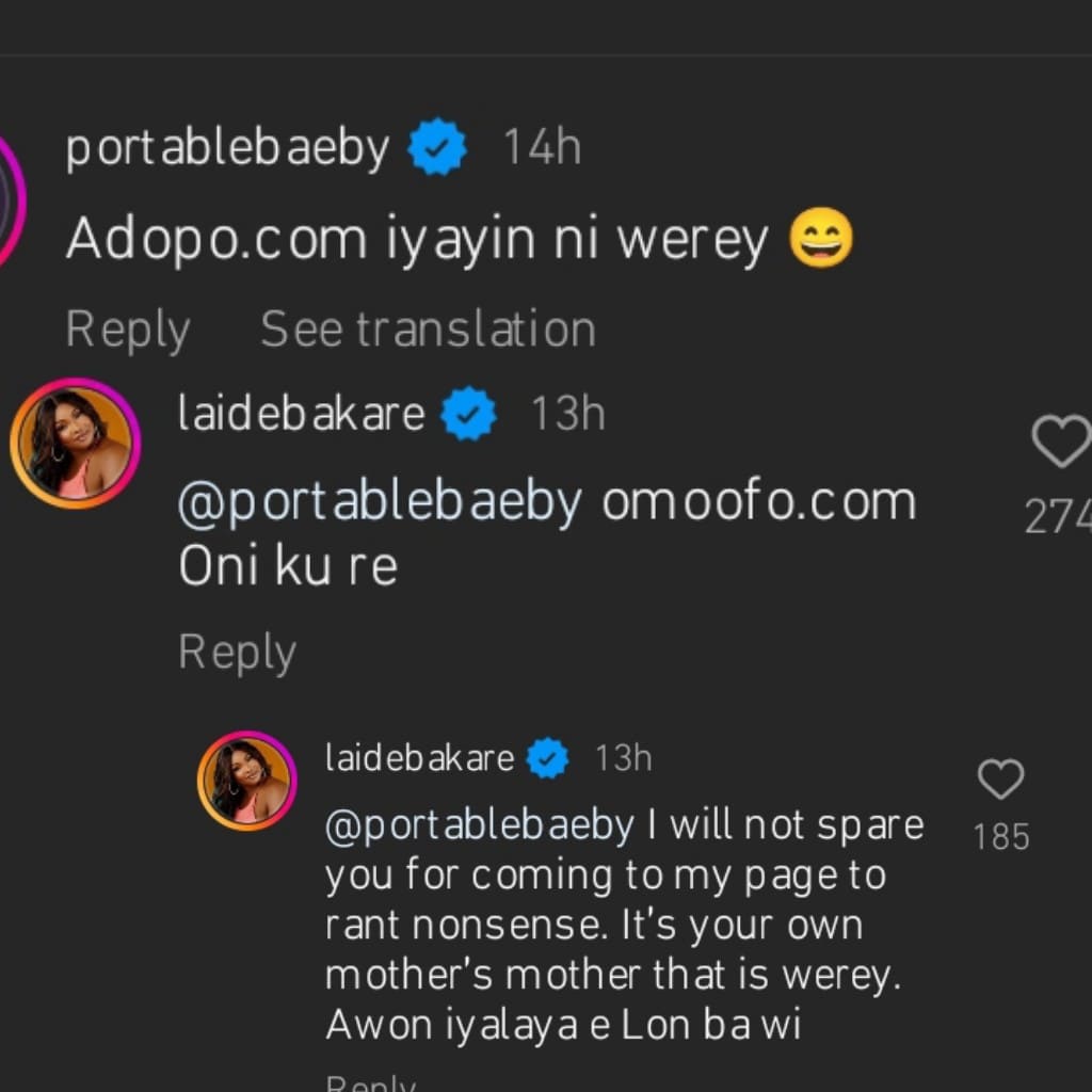 Portable slams Laide Bakare for calling him a dirty boy