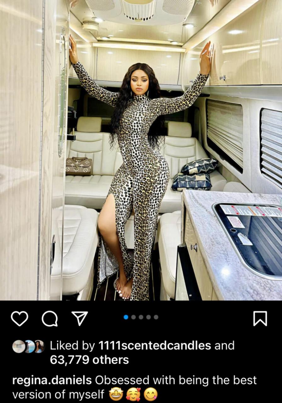 Regina Daniels’s recent post.