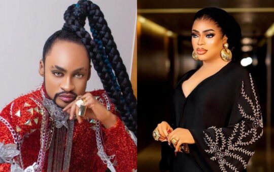 Denrele Edun replies tweep who said Bobrisky replaced him