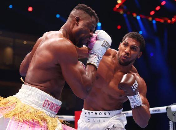 Anthony Joshua knocks out Francis Ngannou, as Parker claims WBO interim title