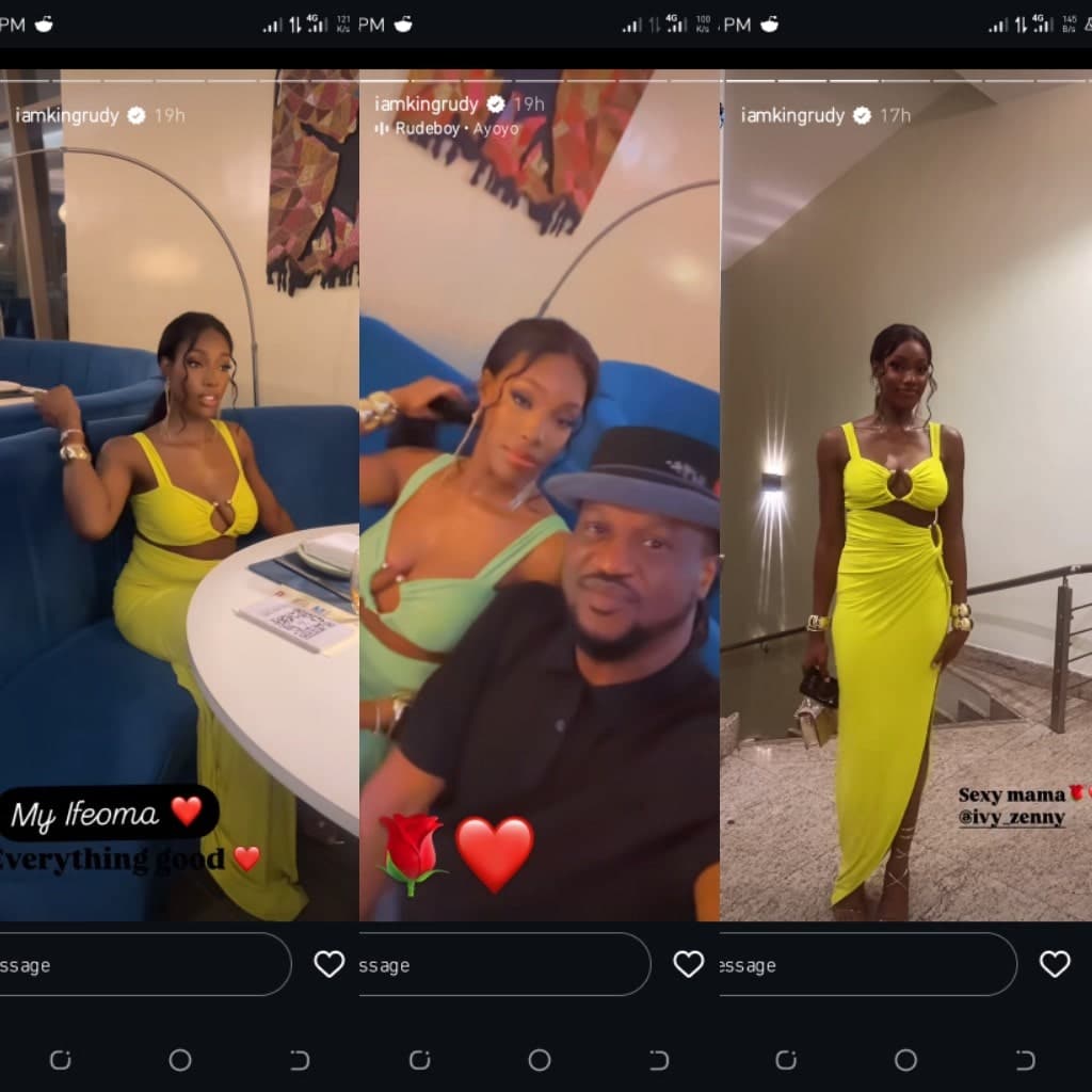 Paul Okoye gushes over Ifeoma's beauty