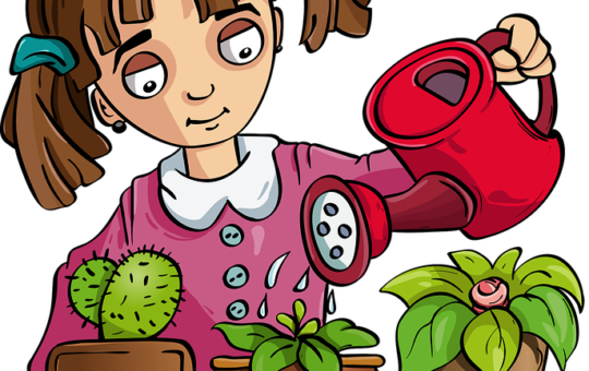 Free vector graphics of Girl