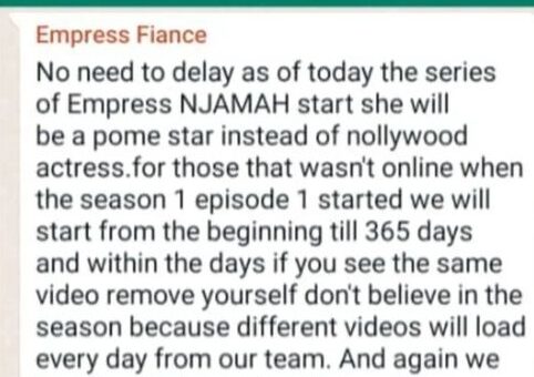 Empress Njamah nude video