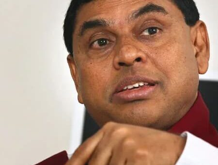 A Photo of Basil Rajapaksa
