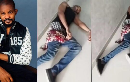Uche Maduagwu stirs reactions as he is found motionless in Lagos hotel