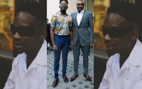 Mr Eazi reveals his father-in-law doesn't own a car