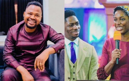 Ossai Ovie Success hails Moses Bliss' wife over her dressing
